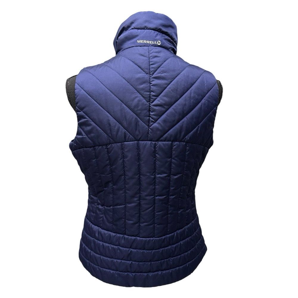 Merrell Womens Size Medium Purple Full Zip Vest Pockets - Picture 5 of 11